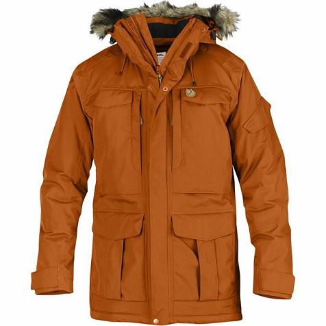 Fjallraven Men Nuuk Parkas Yellow PH166043 Philippines